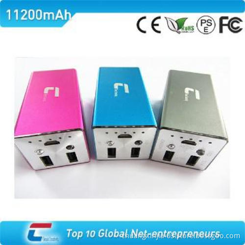 led phone charger with double usb outputs and big capacity